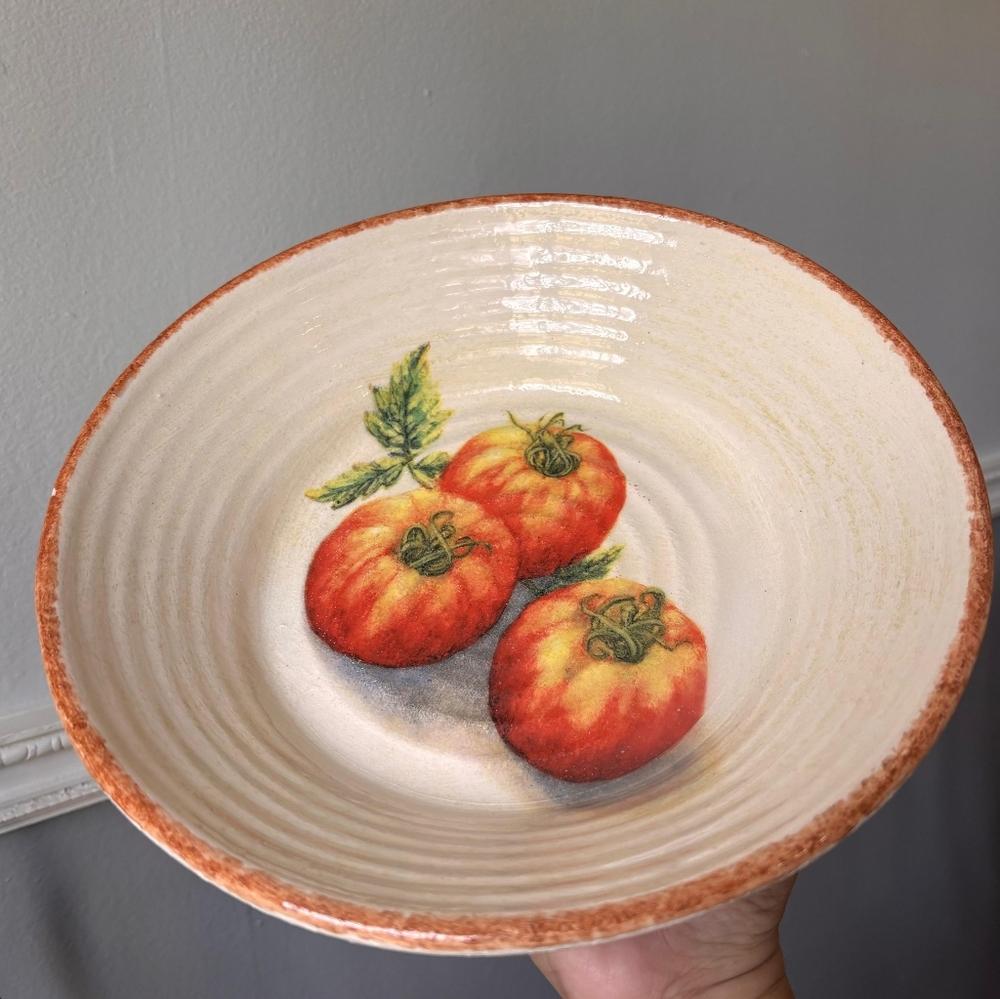 Williams Sonoma "Jardin Potager" Pasta Bowl